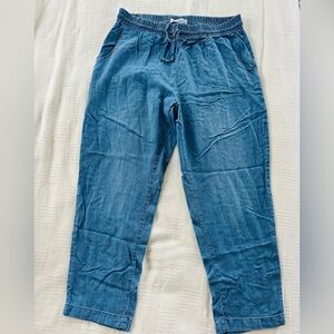 Workshop Republic Clothing Blue Ankle Jeans